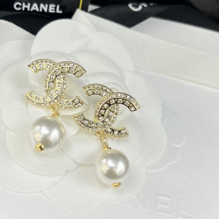 Ch*el earrings